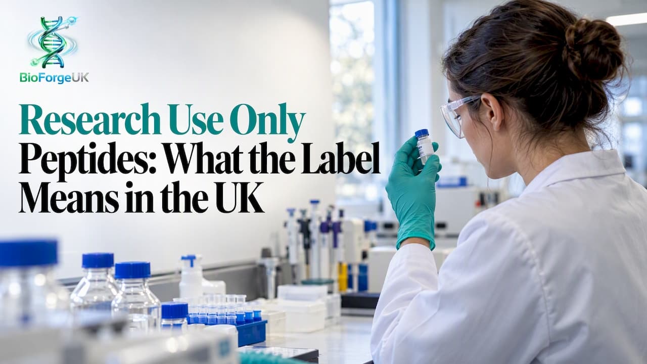 Research Use Only Peptides: What the Label Means in the UK