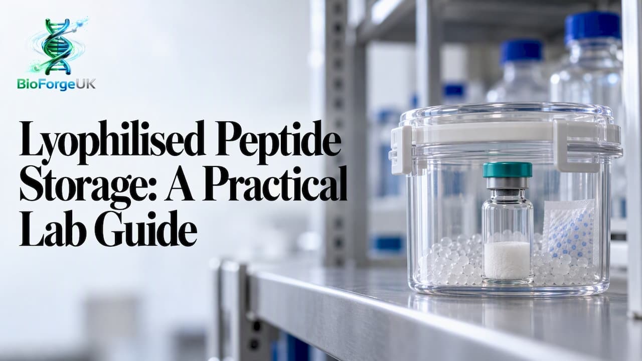 Lyophilised Peptide Storage: A Practical Lab Guide