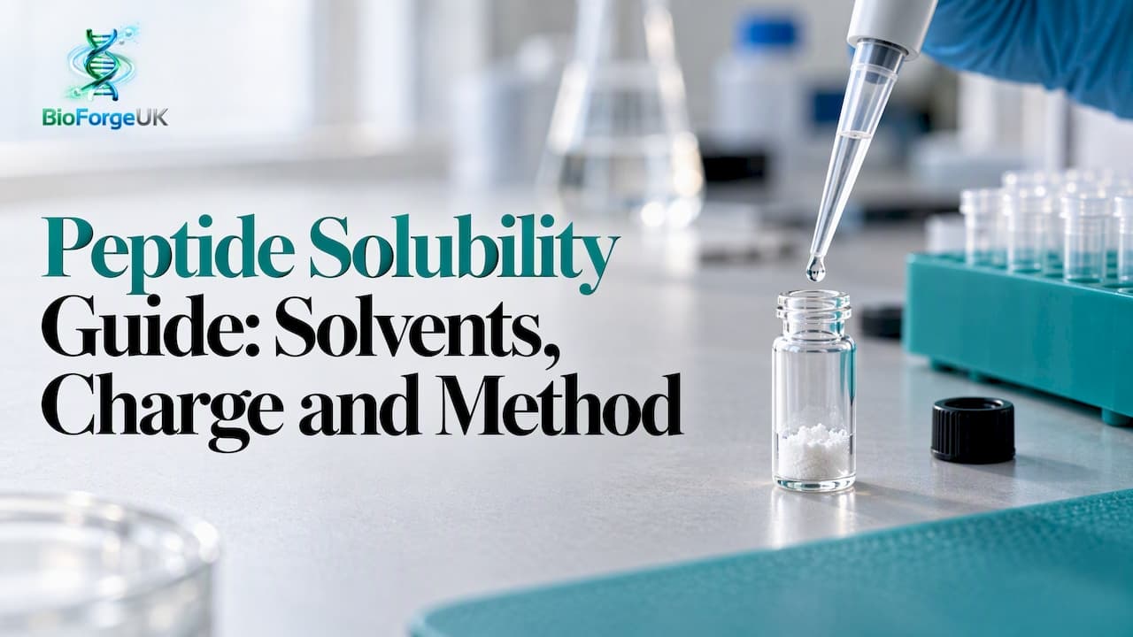 Peptide Solubility Guide: Solvents, Charge and Method